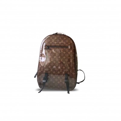 LOUIS VUITTON BACKPACK PM MONOGRAM TITANIUM (46*31*26cm)